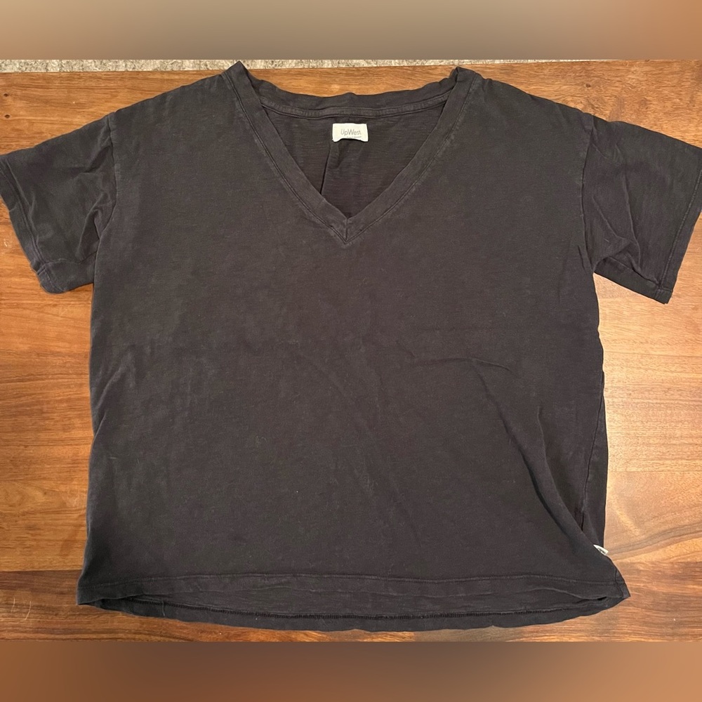 UpWest Classic V-Neck Oversized T-Shirt